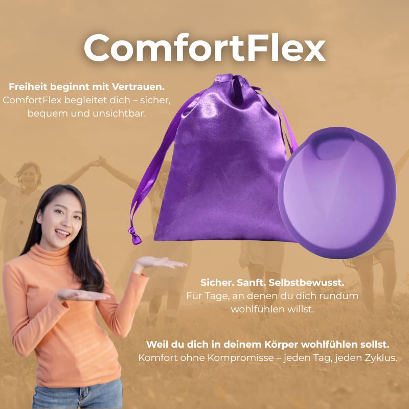 ComfortFlex Menstruationsscheibe – für sorgenfreie Tage!