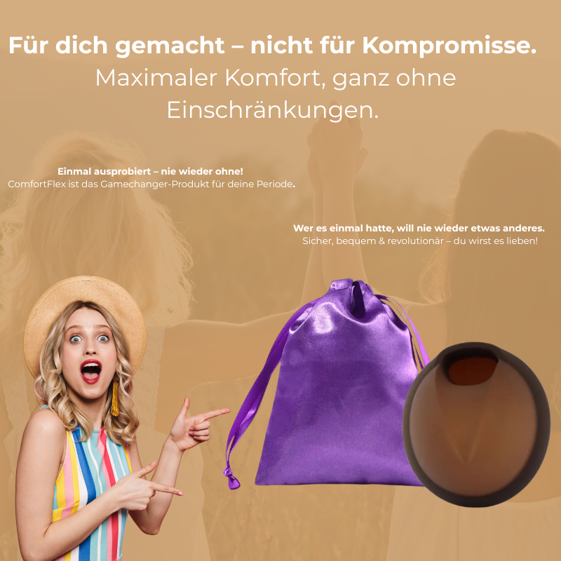 ComfortFlex Menstruationsscheibe – für sorgenfreie Tage!
