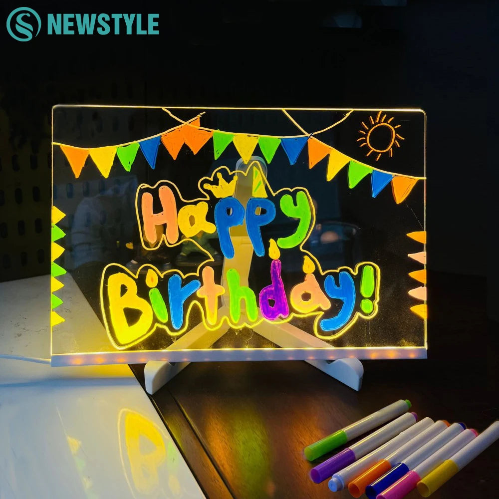 BrightBoard LED-Tafel – Lass deine Ideen leuchten!