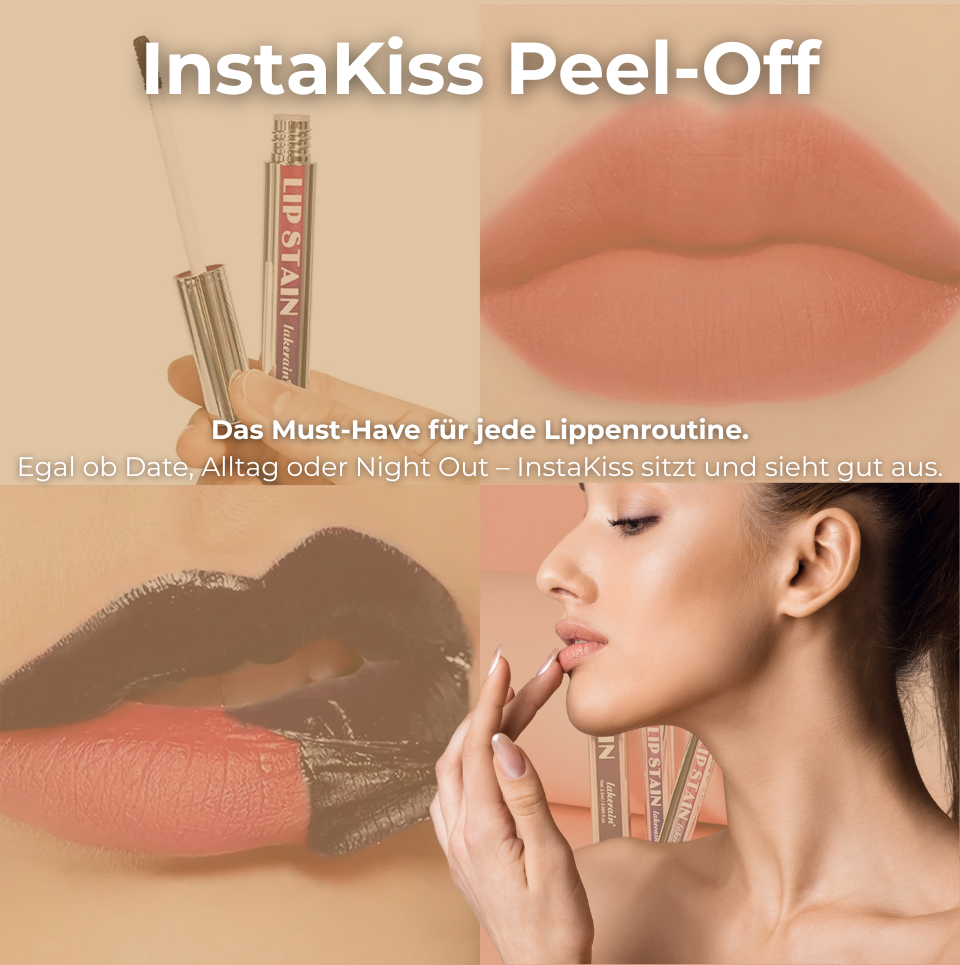 InstaKiss Peel-Off – Dein Must-Have für makellose Lippen, den ganzen Tag!
